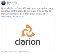 BM确认新项目ClarionOS的Logo样式