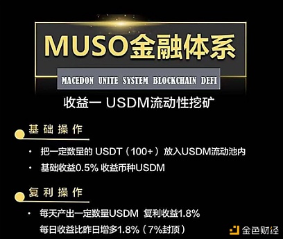 MUSO公链陷阱DeFi模式下的传销资金盘