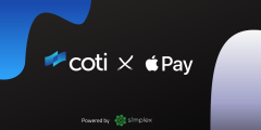 集成Simplex之后，此刻可以通过Apple Pay购置COTI