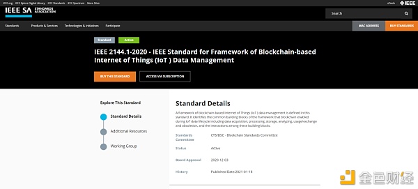 本体催促IEEE首个基于区块链的物联网（IoT）数据解决框架成功公布