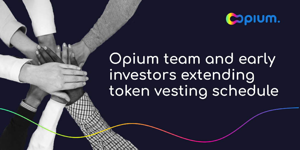 Opium发布将团队与投资机构的代币解锁时间延至6个月后