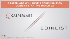 PoS智能合约平台CasperLabs将于3月22日在Coinlist举办代币
