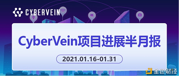 CyberVein项目但愿半月报（2021.01.16-01.31）