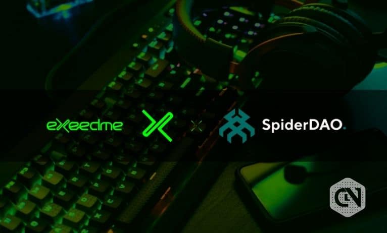 Exeedme与SpiderDAO创立互助关连