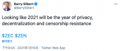 灰度首创人：2021年将是隐私掩护、去中心化以及抵抗