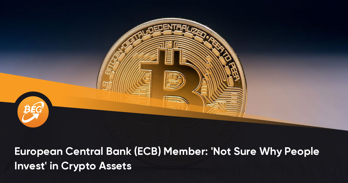 欧洲中央银行（ECB）成员：“不确定人们为何投资”加密资产