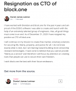 BM在Voice平台再次宣布辞去Blockone CTO声明