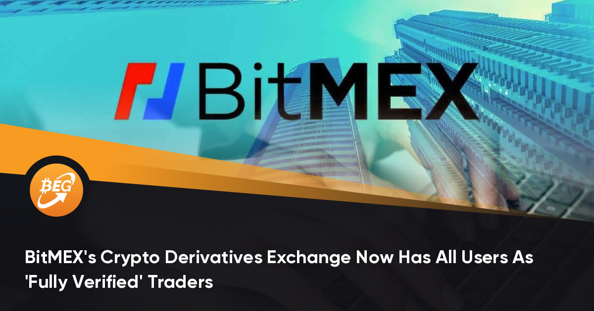 BitMEX的加密货币衍生品买卖所而今拥有所有用户作为“完全验证”的买卖者