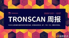 希望周报|TRONSCAN希望周报2020.12.21-2020.12.27