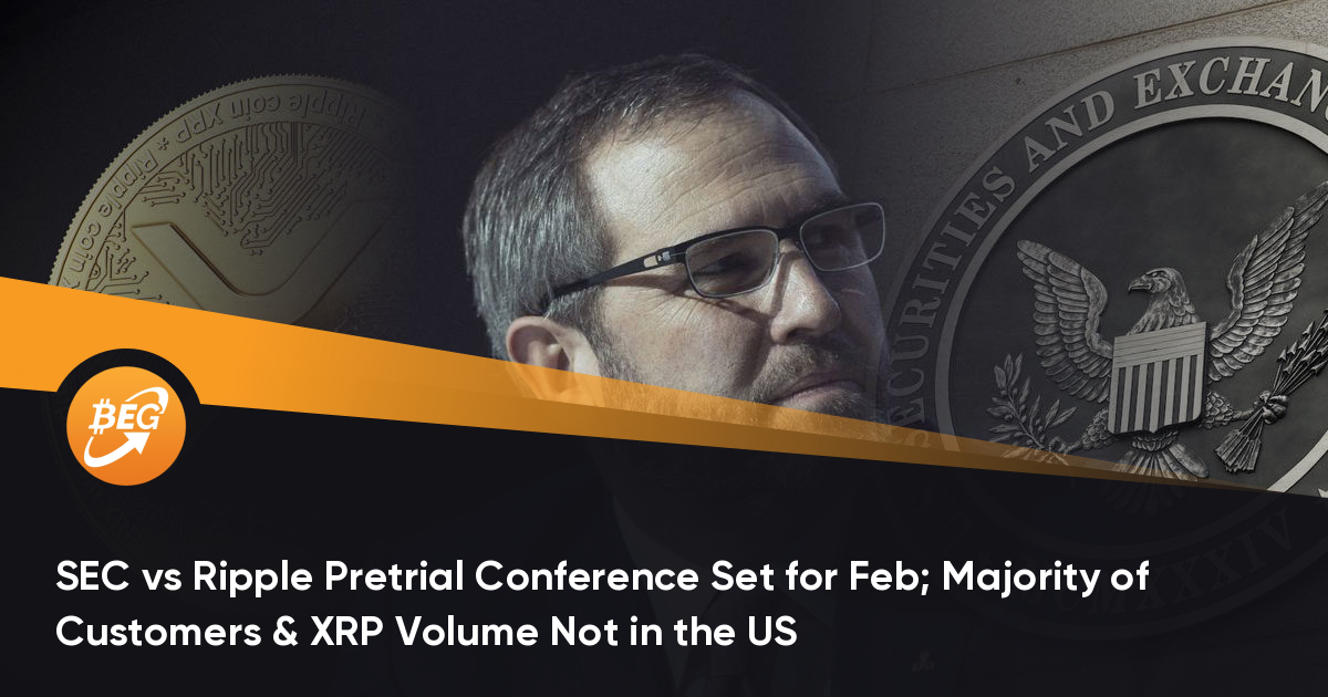 SEC与Ripple审前会议集会会议定于2月举办； 大多半客户和XRP数量不在美国