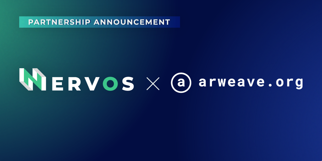 Nervos 发布与 Arweave 达成策略互助，为开辟者提供长久存储办事