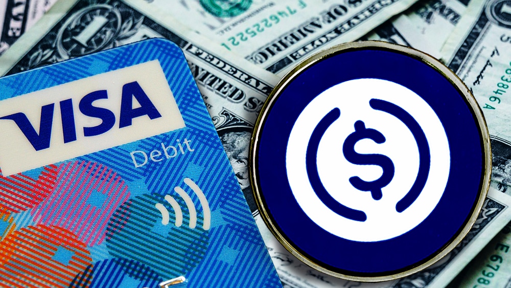 与Circle互助后，Visa客户将可以或者在国际领域内发送USDC
