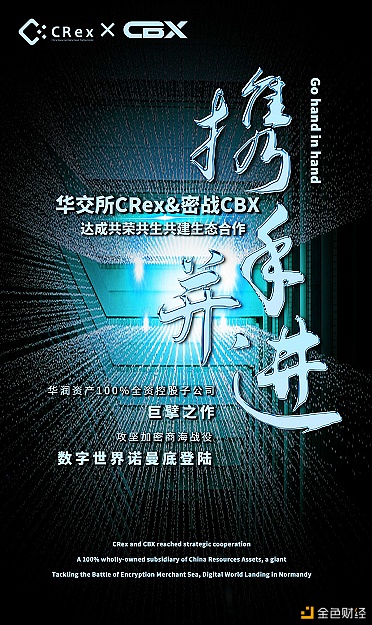 华交所CRex发布与PEC、CBX、CYC达成共建共生共荣生态互助