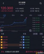华通证券-京东康健港股上市首日开涨55.8%市值破3700亿