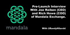 推出前对Mandala Exchange的CEO Joe Reiben和Rich Howe（COO）的