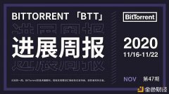 社区生态?|BitTorrent（BTT）周报2020.11.16-2020.11.22