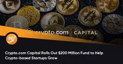 Crypto.com Capital推出2亿美元的基金以辅佐基于Crypto的初