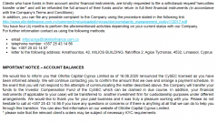 CySEC撤回对Otkritie Capital Cyprus的授权