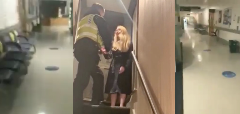 一名妇女在英格兰因在互联网上公布空医院的视频而被捕